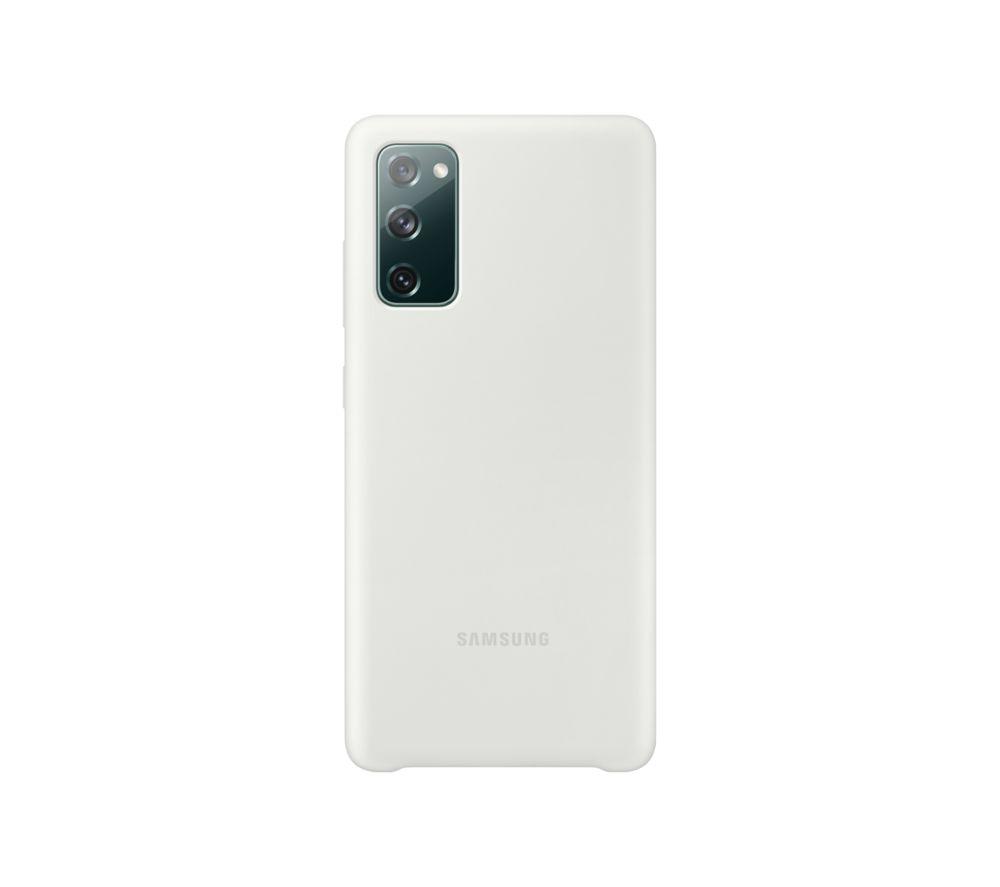 SAMSUNG Galaxy S20 Fan Edition Silicone Case - White image number 3 of 4