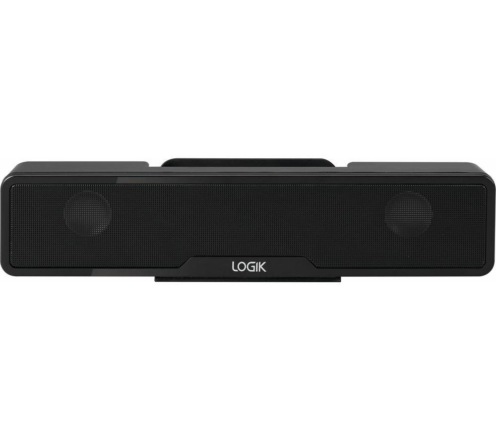 LOGIK LSP20SB21 PC Sound Bar - Black