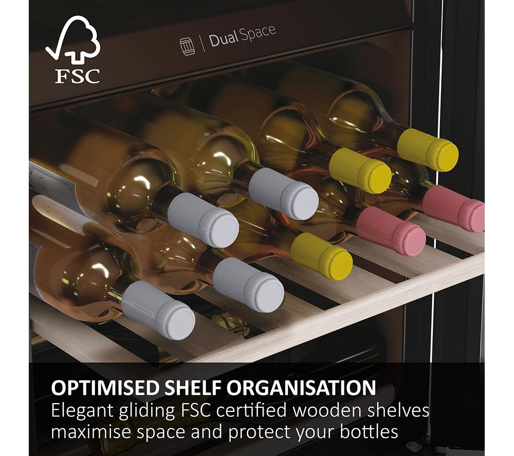 HAIER HWS49GA Wine Cooler - Black image number 9 of 17