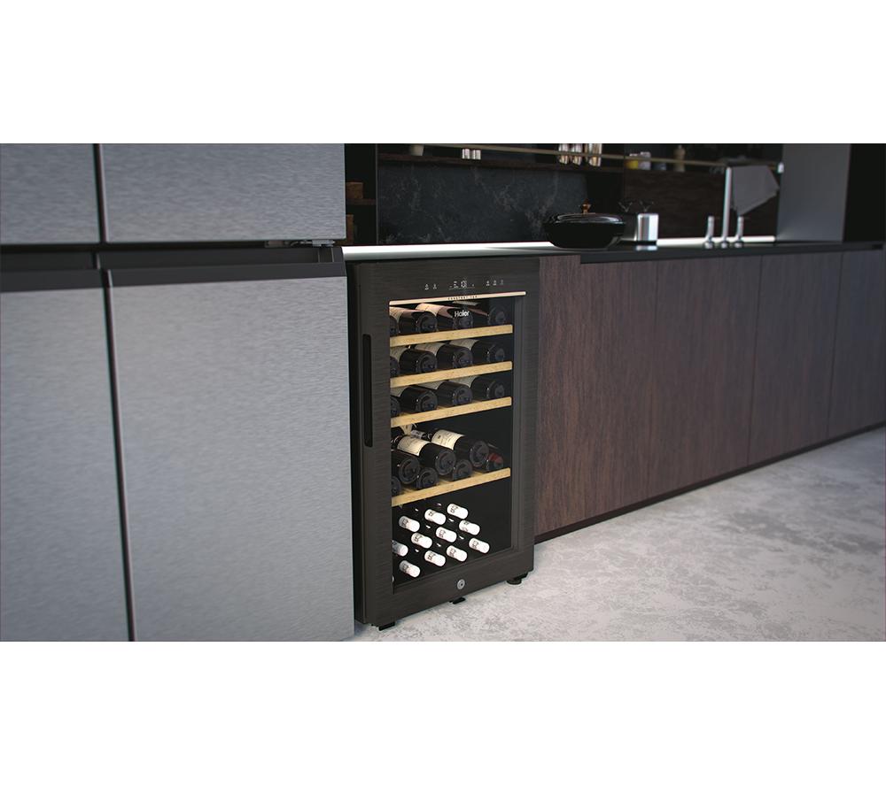 HAIER HWS49GA Wine Cooler - Black image number 13 of 17
