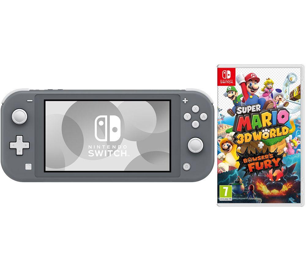 Buy NINTENDO Switch Lite & Super Mario 3D World Bundle Currys