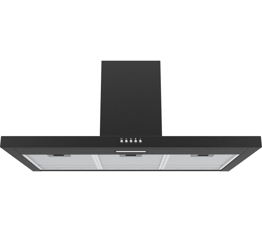 LOGIK L90CHDB21 Chimney Cooker Hood - Black, Black