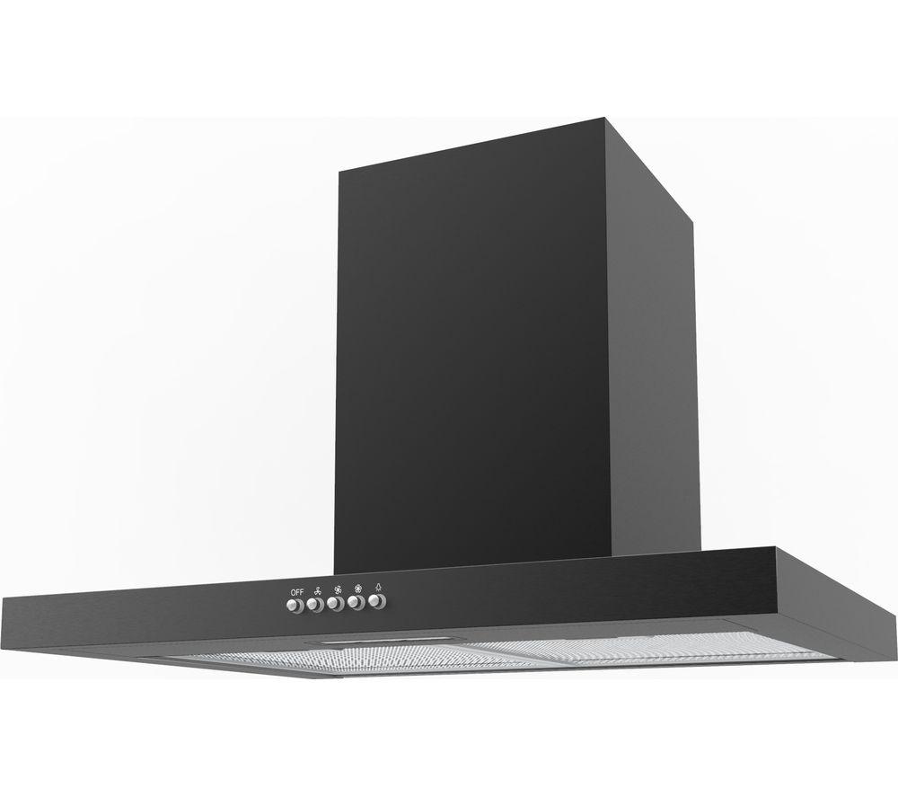 LOGIK L60CHDB21 60 cm Chimney Cooker Hood - Black image number 2 of 4