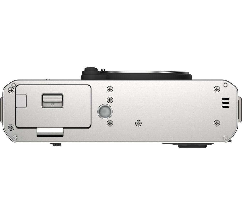 FUJIFILM X-E4 Mirrorless Camera - Silver, Body Only image number 4 of 7