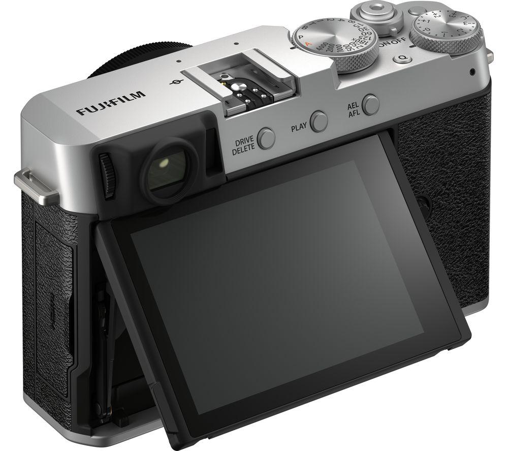 FUJIFILM X-E4 Mirrorless Camera - Silver, Body Only image number 5 of 7