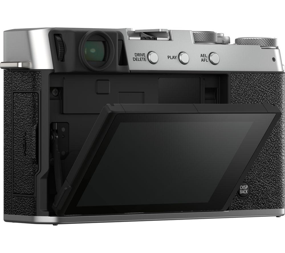 FUJIFILM X-E4 Mirrorless Camera - Silver, Body Only image number 6 of 7