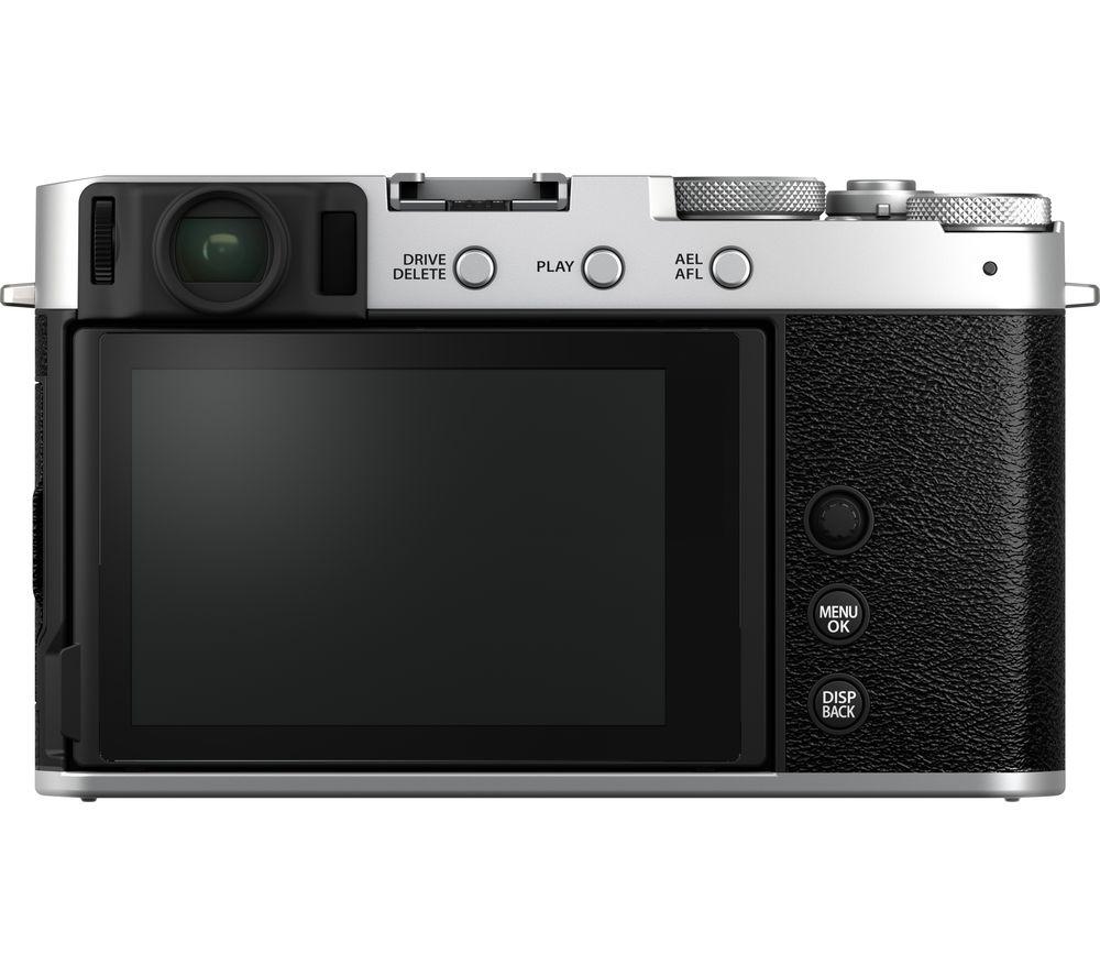 FUJIFILM X-E4 Mirrorless Camera - Silver, Body Only image number 7 of 7