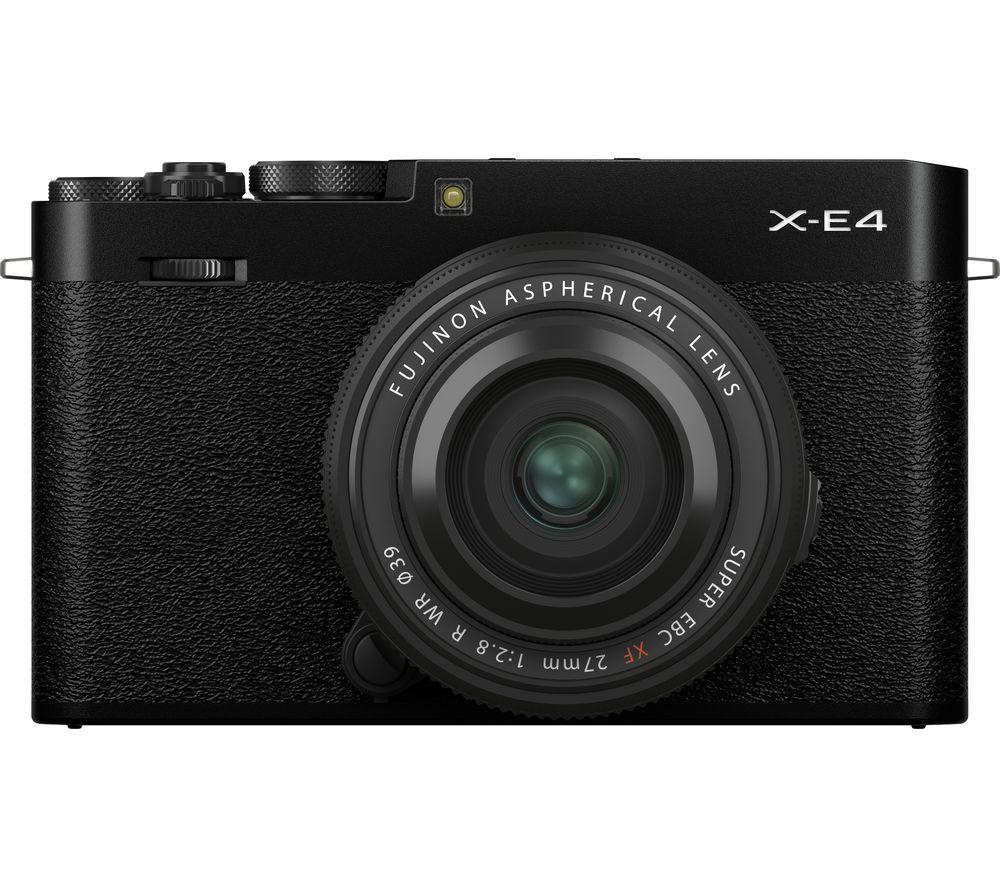 FUJIFILM X-E4 Mirrorless Camera with FUJINON XF 27 mm f/2.8 R WR Lens image number 2 of 8