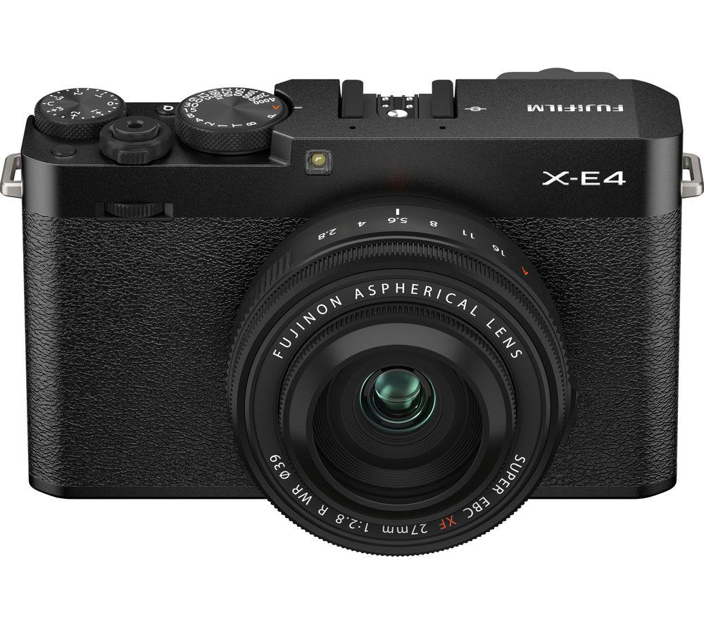 FUJIFILM X-E4 Mirrorless Camera with FUJINON XF 27 mm f/2.8 R WR Lens image number 4 of 8