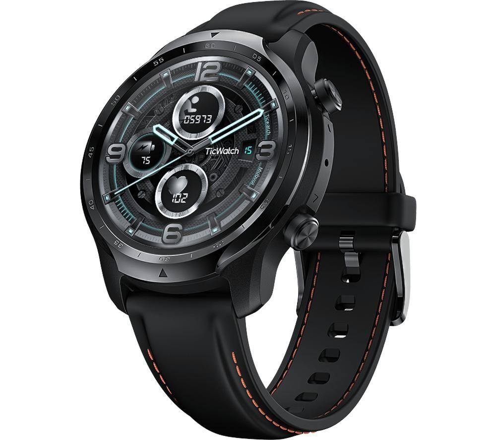 Image of MOBVOI TicWatch Pro 3 GPS - Shadow Black, Silicone Strap