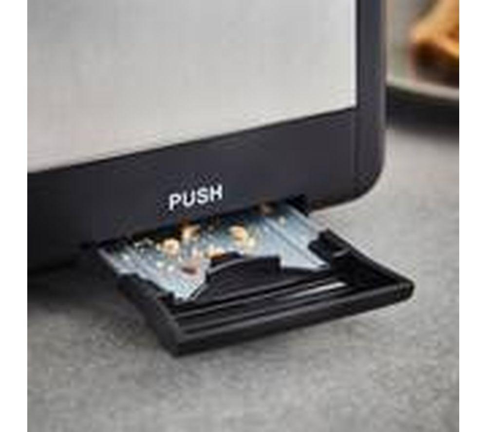 TOWER Cavaletto T20036RG 2-Slice Toaster - Black & Rose Gold image number 4 of 11