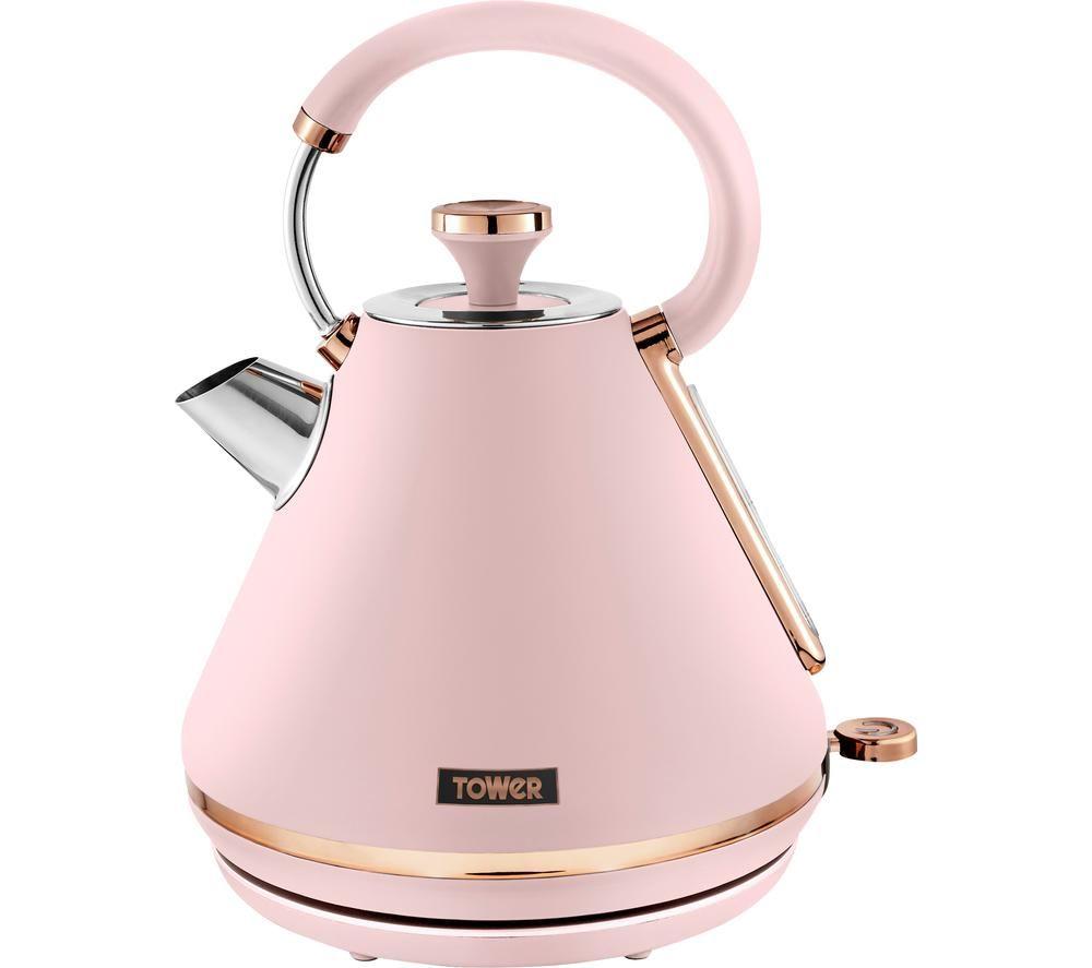TOWER Cavaletto T10044PNK Traditional Kettle - Marshmallow Pink