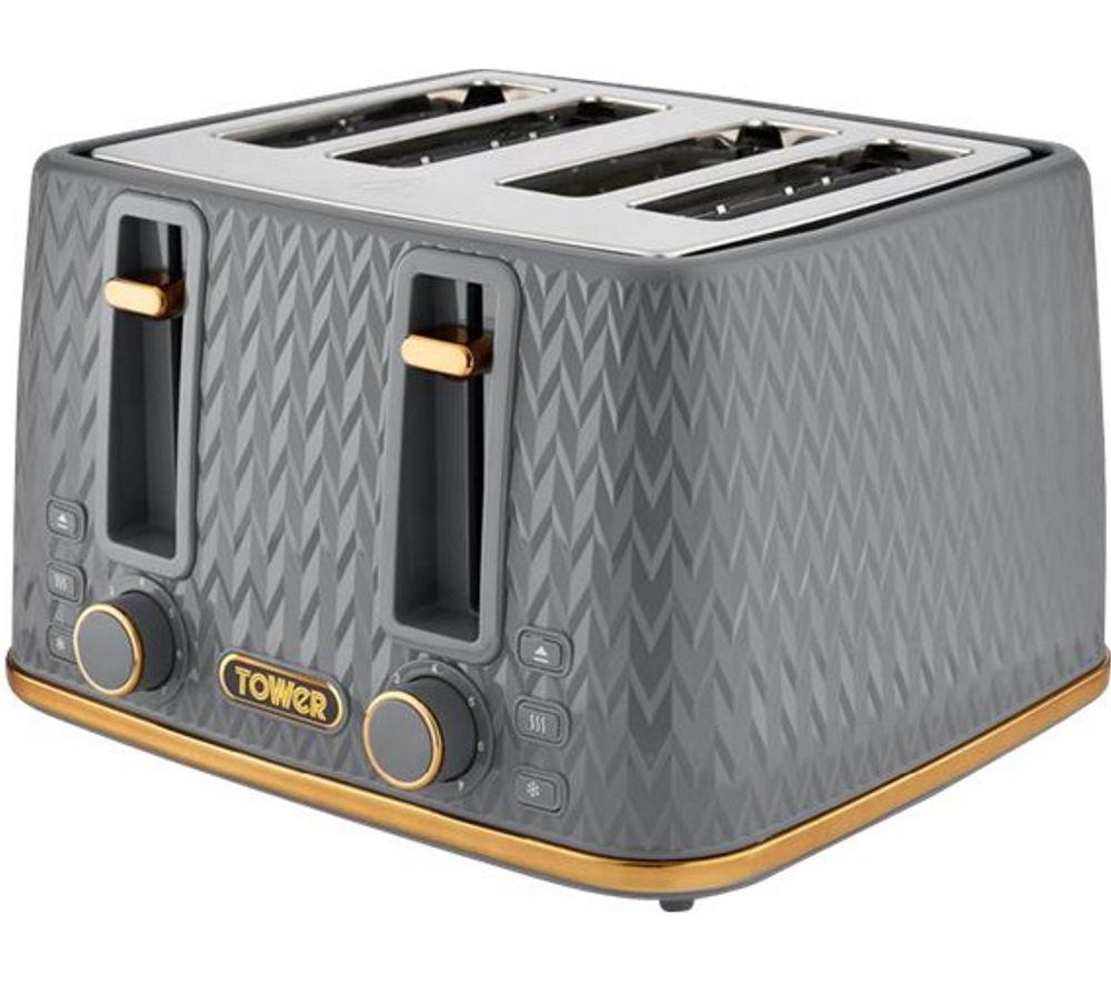 TOWER Empire Collection T20061GRY 4-slice Toaster review