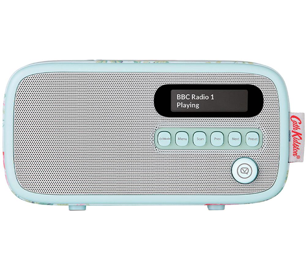 VQ Dexter Portable DAB+/FM Bluetooth Radio - Cath Kidston Antique Rose image number 4 of 7