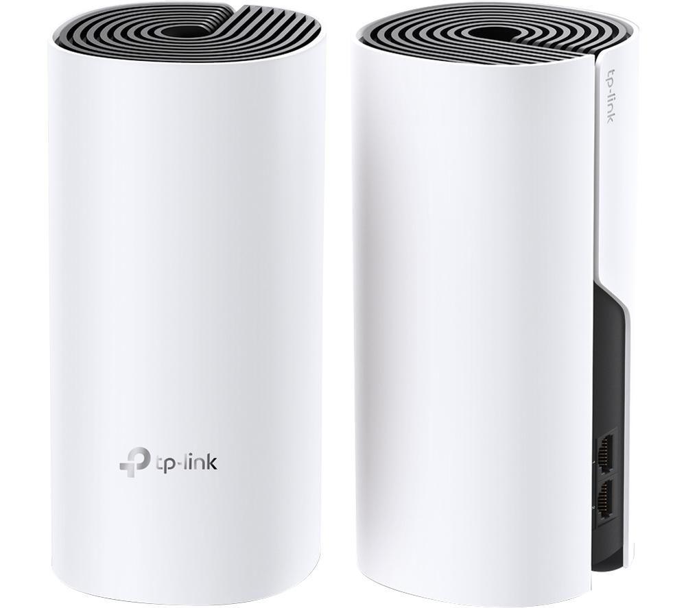 TP-LINK Deco M4 Whole Home WiFi System - Twin Pack, White