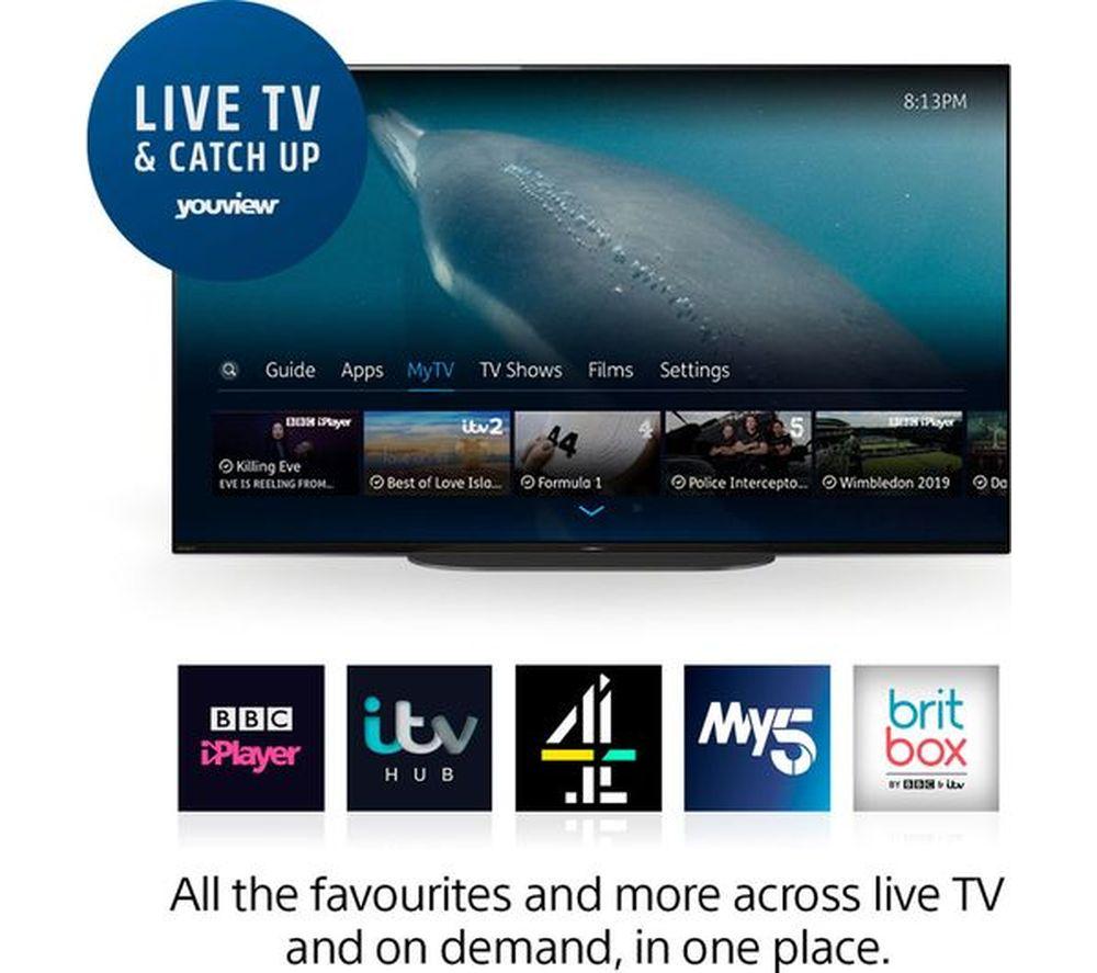 Buy SONY BRAVIA KE48A9BU 48" Smart 4K Ultra HD HDR OLED TV with Google