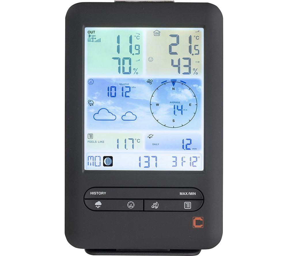 Image of CRESTA DSX100 Smart Weather Station, Black,White