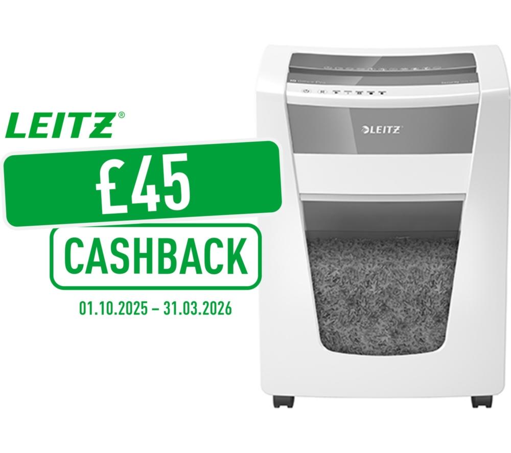 LEITZ IQ Office Pro P5 Micro Cut Paper Shredder image number 2 of 8