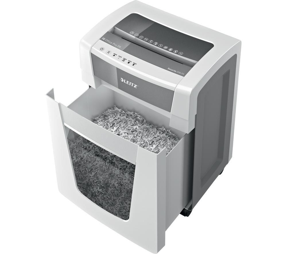 LEITZ IQ Office Pro P5 Micro Cut Paper Shredder image number 7 of 8