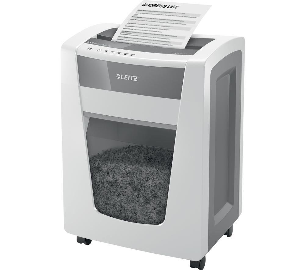 LEITZ IQ Office Pro P4 Cross Cut Paper Shredder image number 4 of 7