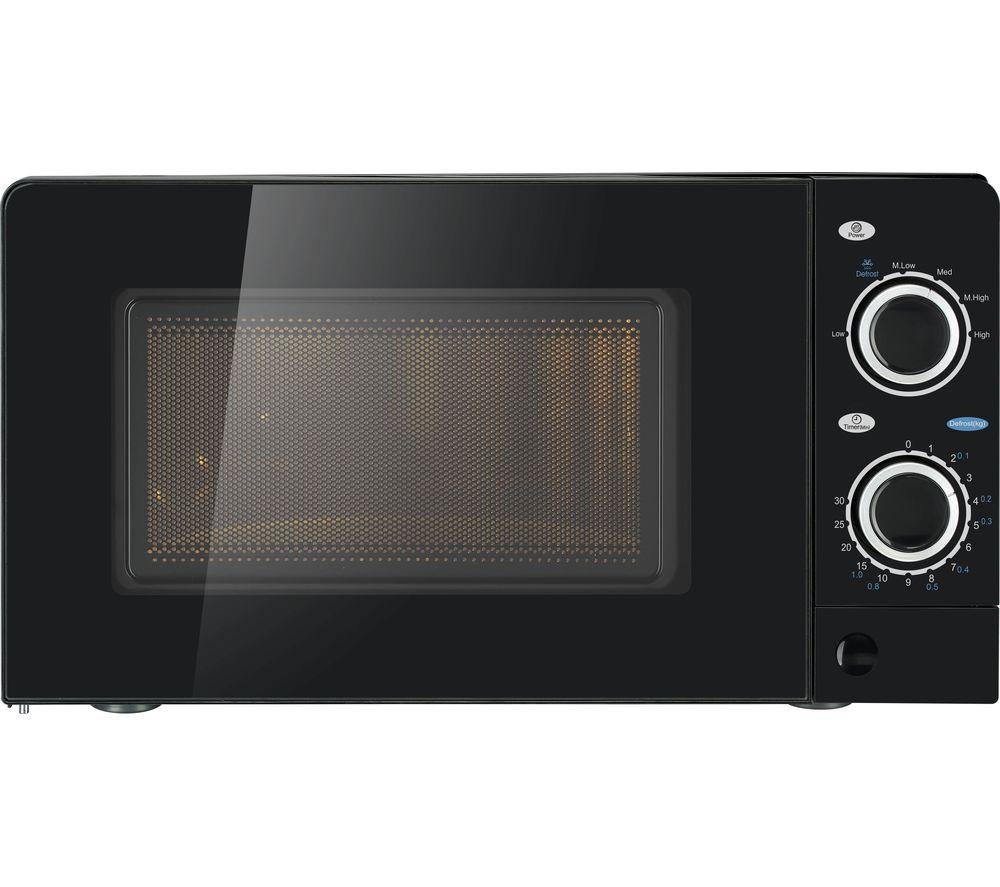 ESSENTIALS CMB21 Compact Solo Microwave - Black