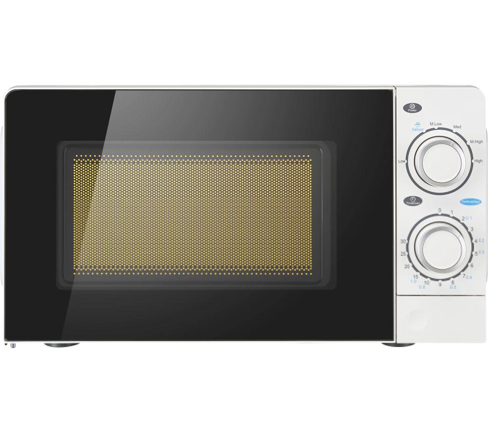 ESSENTIALS CMW21 Compact Solo Microwave - White, White