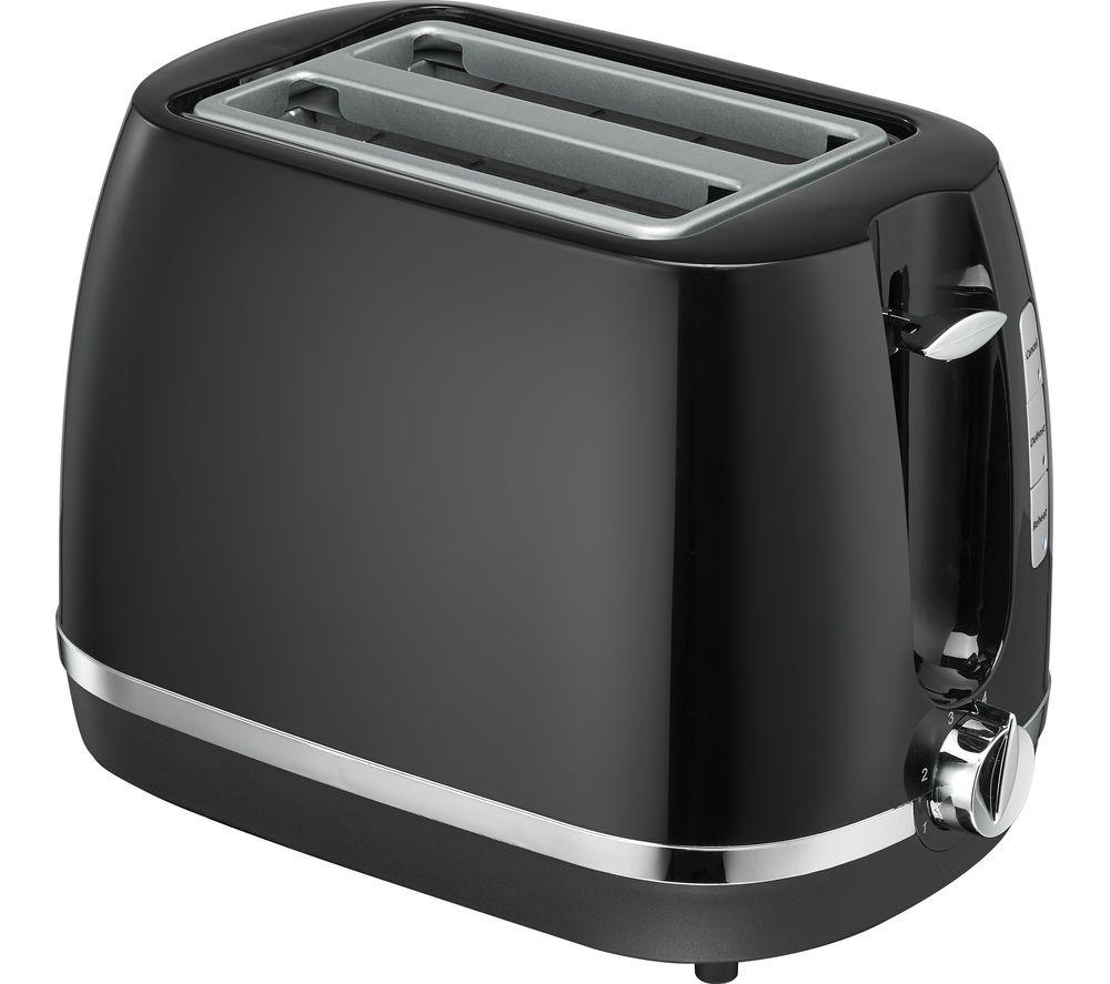 Buy LOGIK L02TBS21 2-Slice Toaster - Black | CurrysIE