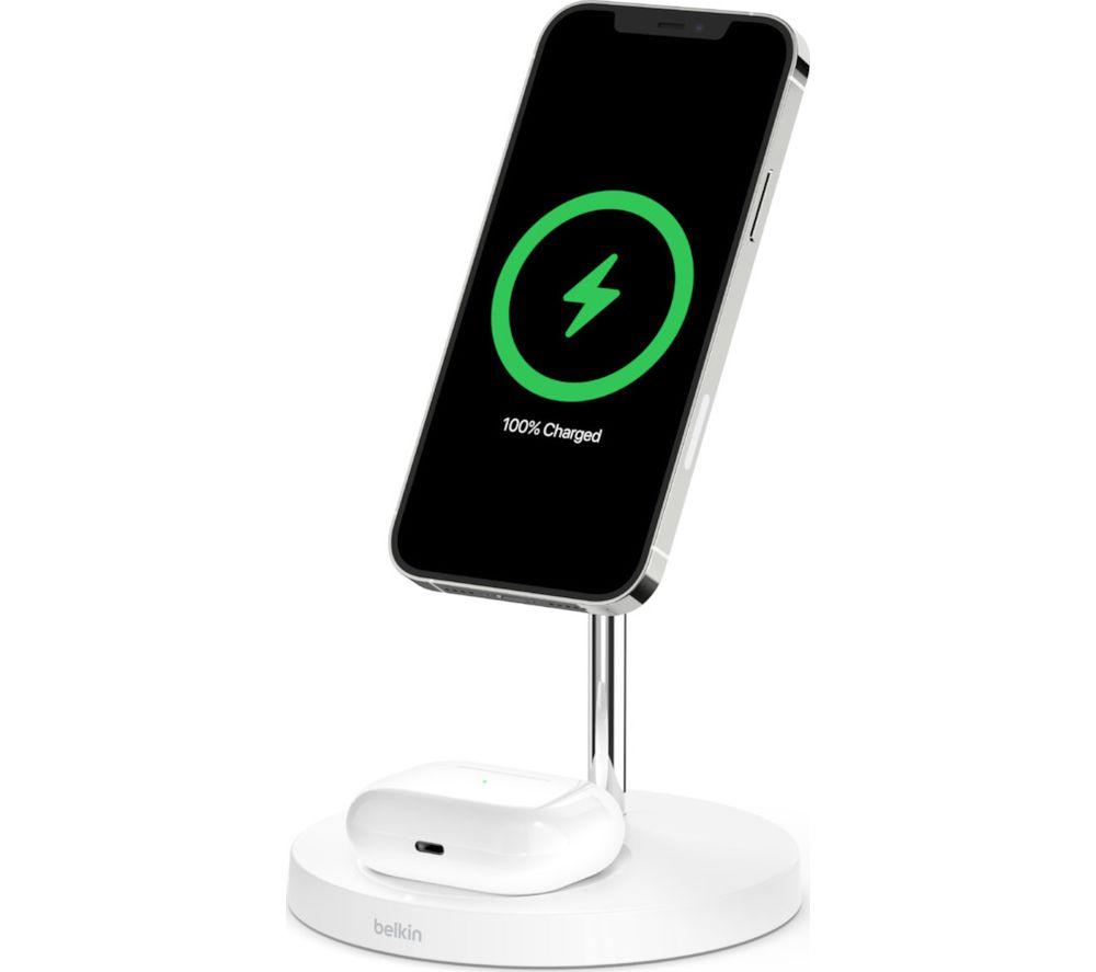 BELKIN WIZ010myWH 2-in-1 Qi Wireless Charger with MagSafe review