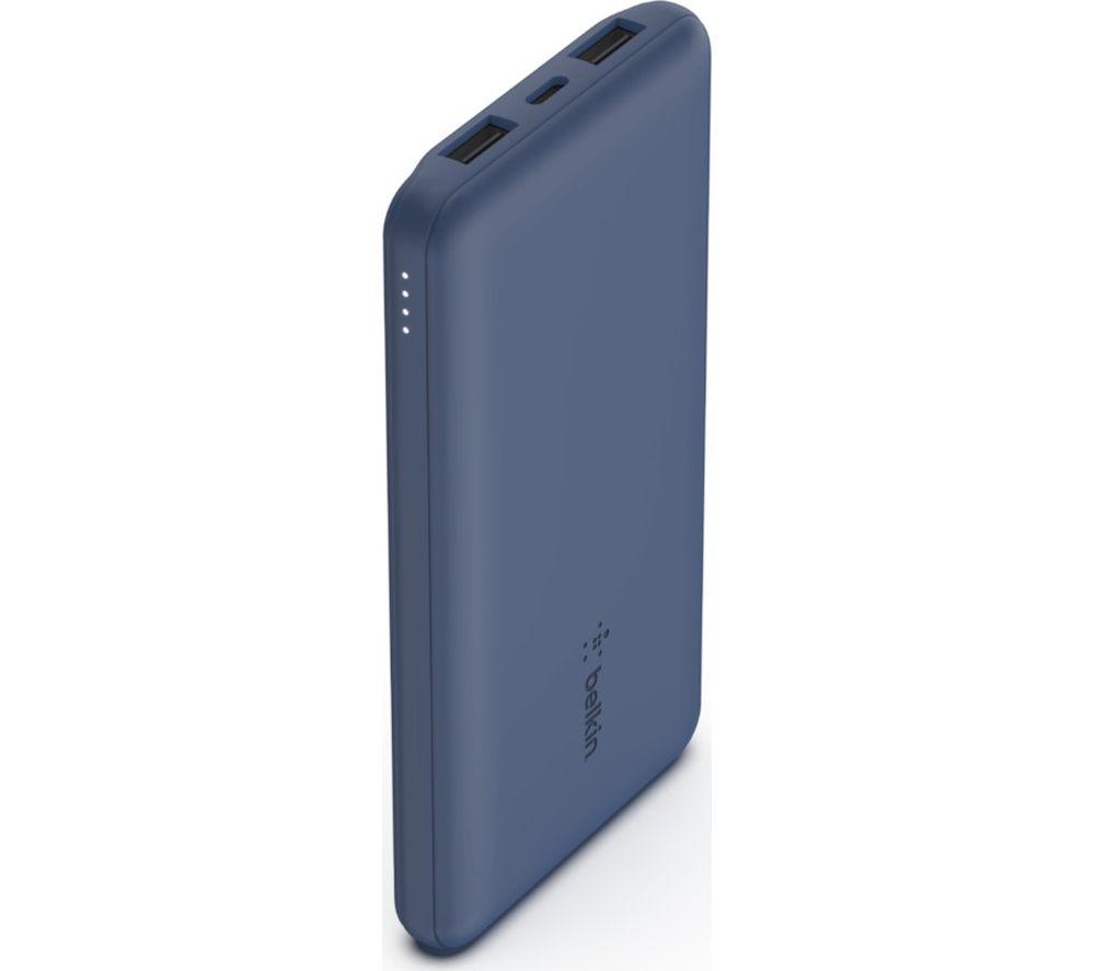 BELKIN 10000 mAh Portable Power Bank - Blue, Blue