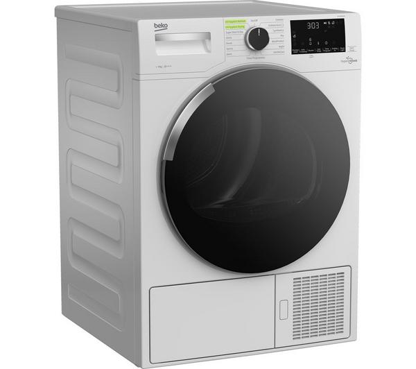 BEKO Pro HygieneShield DHY9P56VW 9 kg Heat Pump Tumble Dryer - White image number 2