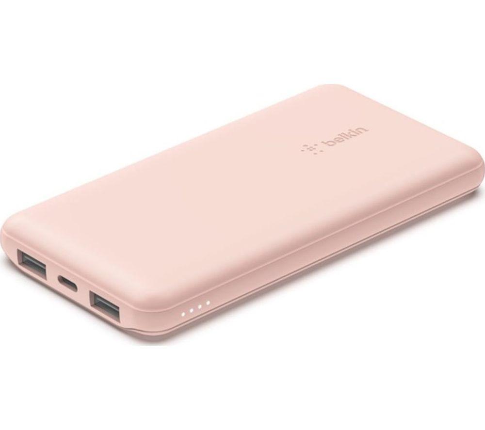 BELKIN 10000 mAh Portable Power Bank - Rose Gold image number 4 of 4