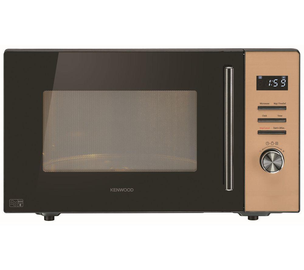 KENWOOD K25MICU21 Solo Microwave - Black & Copper, Black