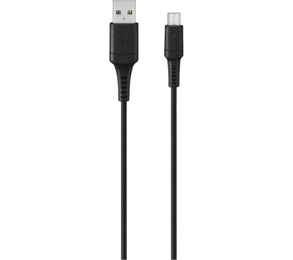 GOJI USB Type-A to Micro USB Cable - 1 m, Black