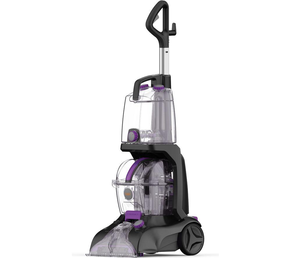 VAX Rapid Power Refresh CDCW-RPXR Upright Carpet Cleaner - Purple & Graphite, Silver/Grey,Purple