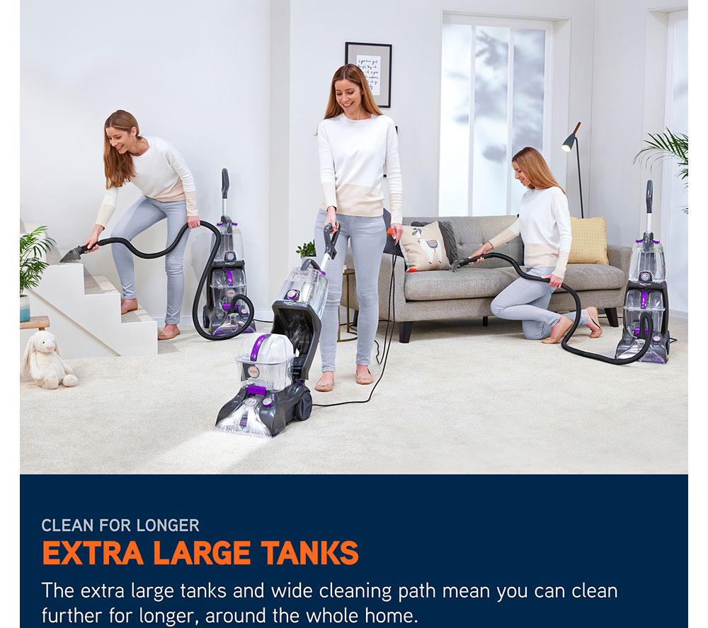 VAX Rapid Power Refresh CDCW-RPXR Upright Carpet Cleaner - Purple & Graphite image number 3 of 10