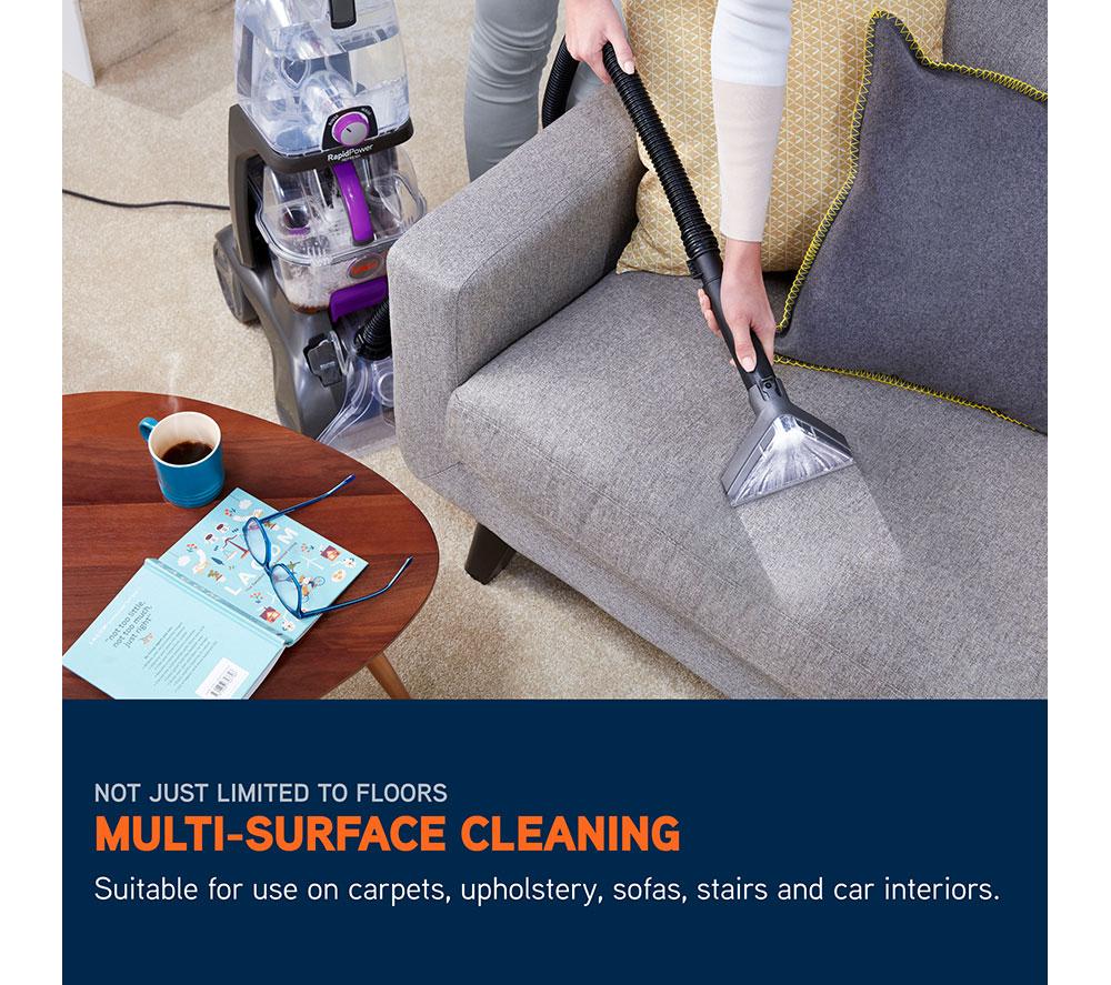 VAX Rapid Power Refresh CDCW-RPXR Upright Carpet Cleaner - Purple & Graphite image number 4 of 10