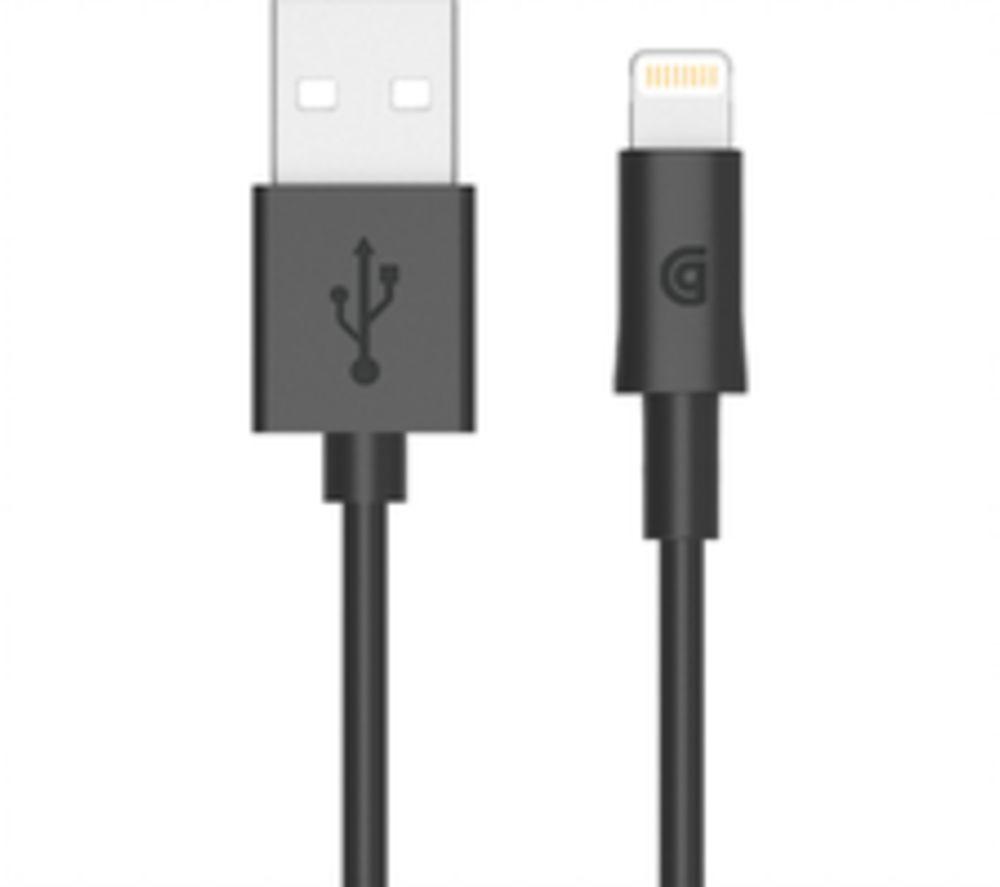 Griffin INCIPIO Lightning cable - Lightning (M) to USB (M) - 1 m - black - for Apple iPad/iPhone/iPod (Lightning)