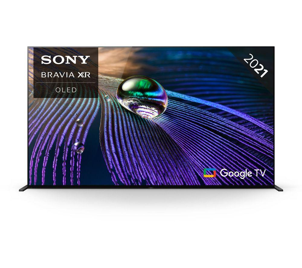 SONY BRAVIA XR55A90JU 55" Smart 4K Ultra HD HDR OLED TV with Google TV & Assistant
