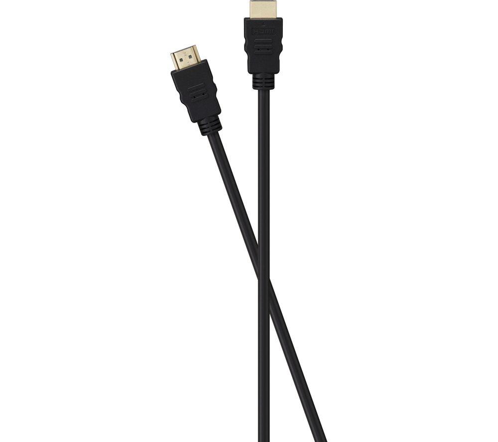 LOGIK L3HDMI21 High Speed HDMI Cable with Ethernet - 3 m, Black