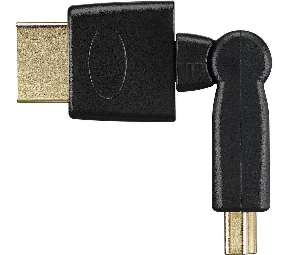 SANDSTROM SFAHDMI21 Flexible HDMI Adapter, Black