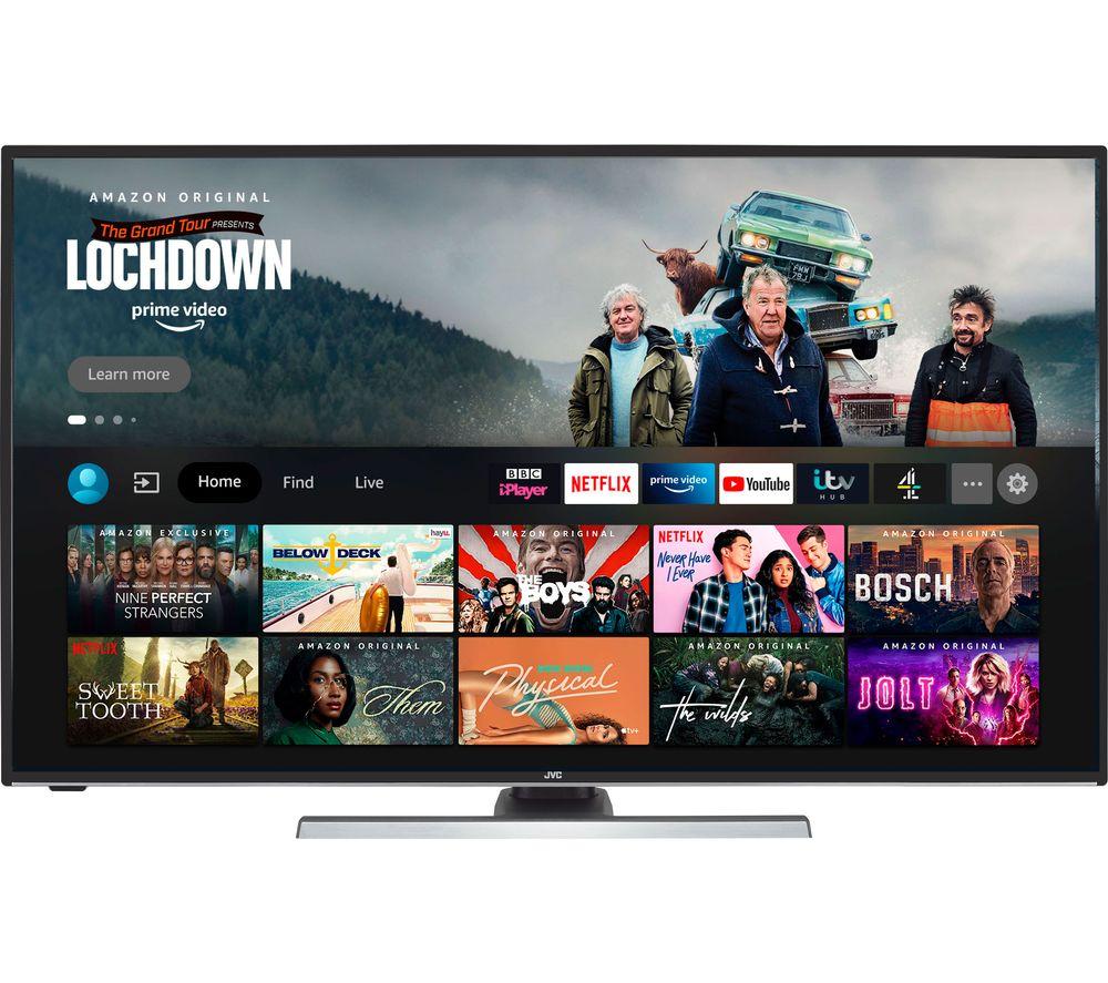 JVC LT-50CF890 Fire TV Edition 50" Smart 4K Ultra HD HDR LED TV with Amazon Alexa