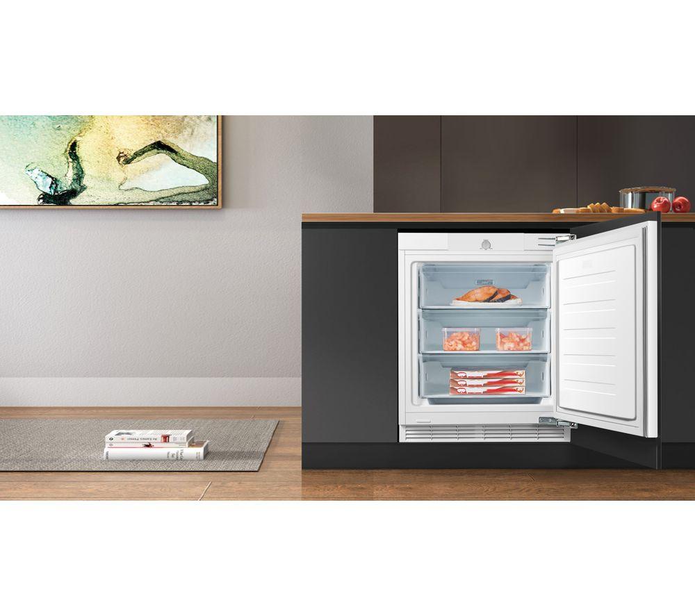 Buy ESSENTIALS CIF60W21 Integrated Undercounter Freezer Fixed Hinge