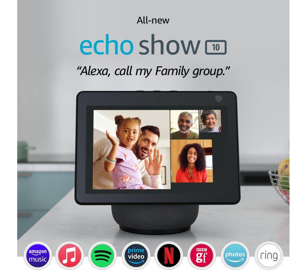 Echo Show 1st Gen 7-inch Smart Display with Alexa Voice