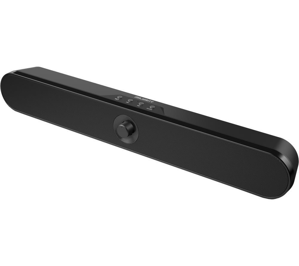 MAJORITY Atlas Portable Soundbar - Black image number 3 of 10