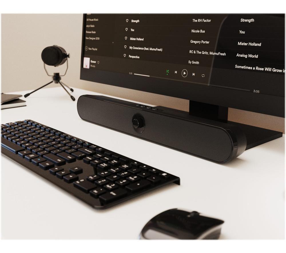 MAJORITY Atlas Portable Soundbar - Black image number 7 of 10