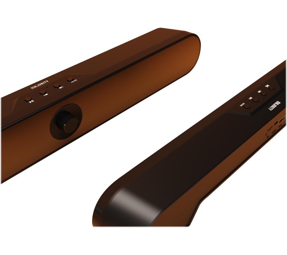 MAJORITY Atlas Portable Soundbar - Black image number 9 of 10