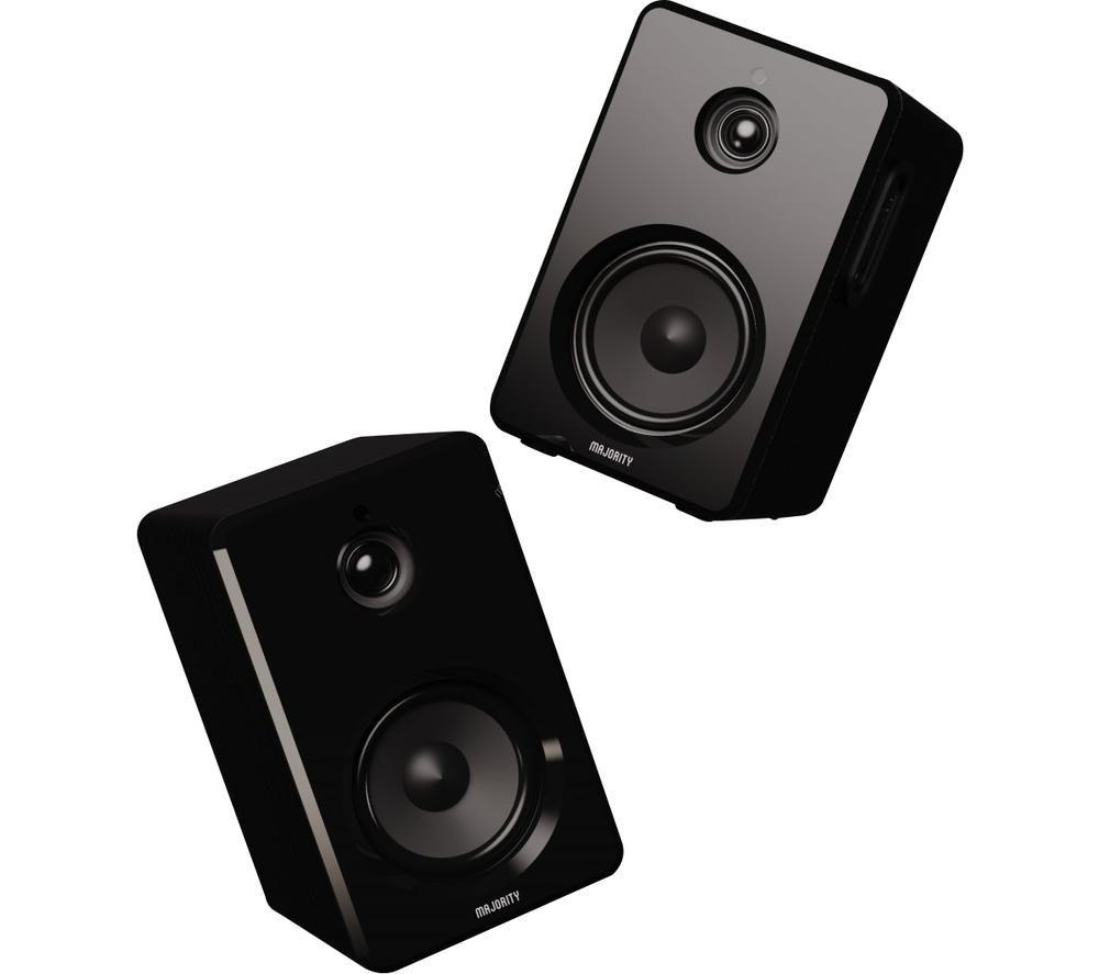 MAJORITY D40 Bluetooth Bookshelf Speakers - Black image number 7 of 24