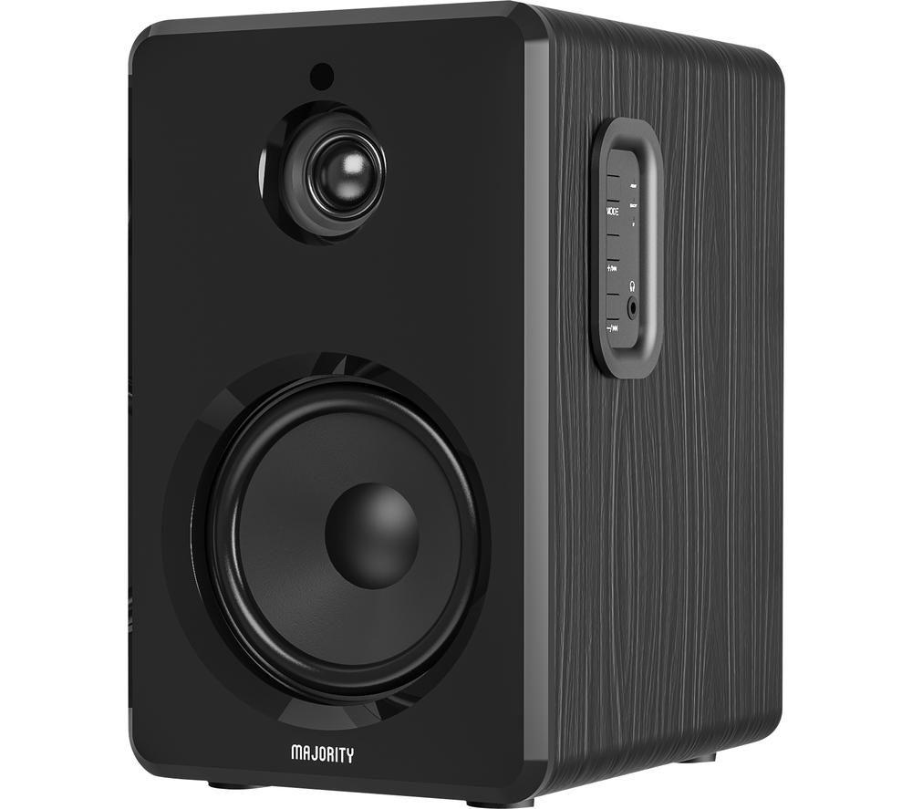MAJORITY D40 Bluetooth Bookshelf Speakers - Black image number 9 of 24