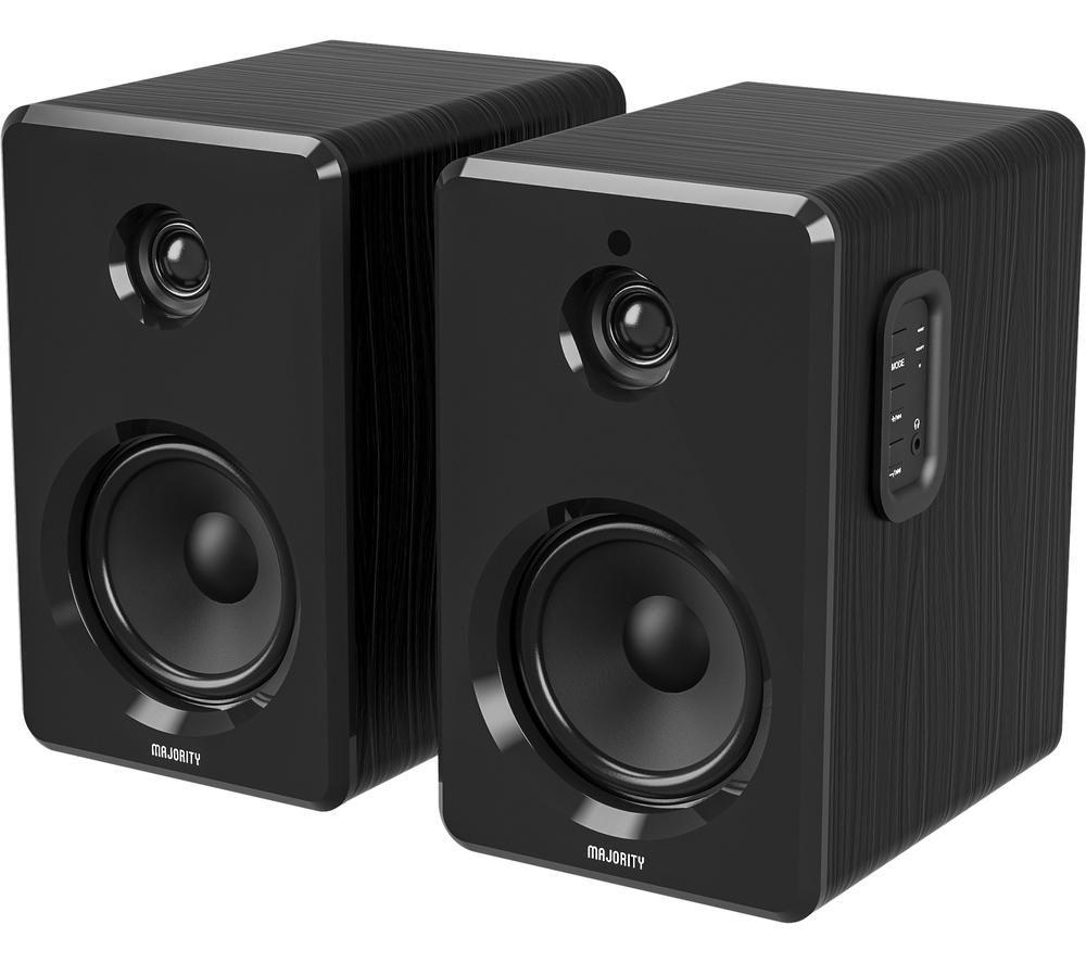 MAJORITY D40 Bluetooth Bookshelf Speakers - Black image number 11 of 24