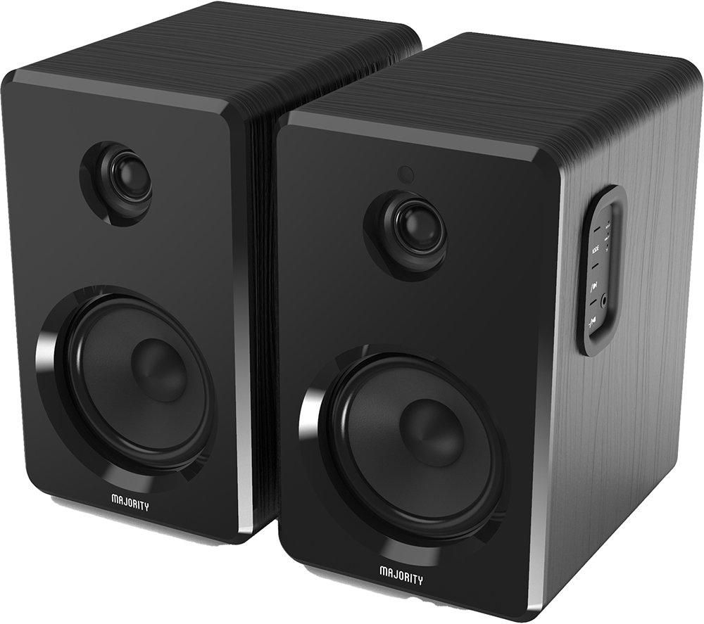 MAJORITY D40 Bluetooth Bookshelf Speakers - Black image number 13 of 24